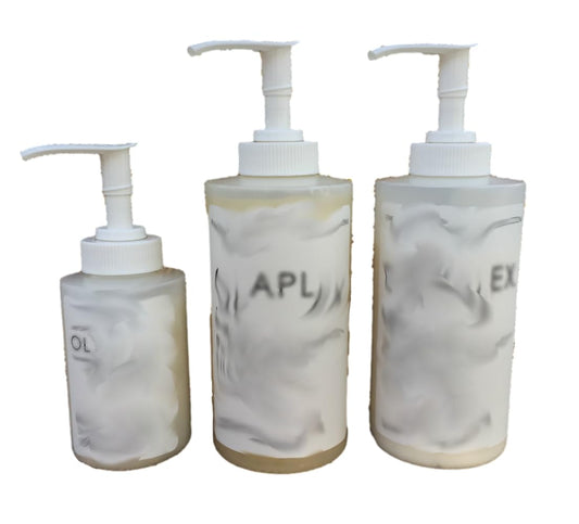 Dispenser Pumps Compatible with Olaplex No. 4 Shampoo and No. 5 Conditioner 8.5 oz, 250 ml Size Bottles, Ultra Essentials