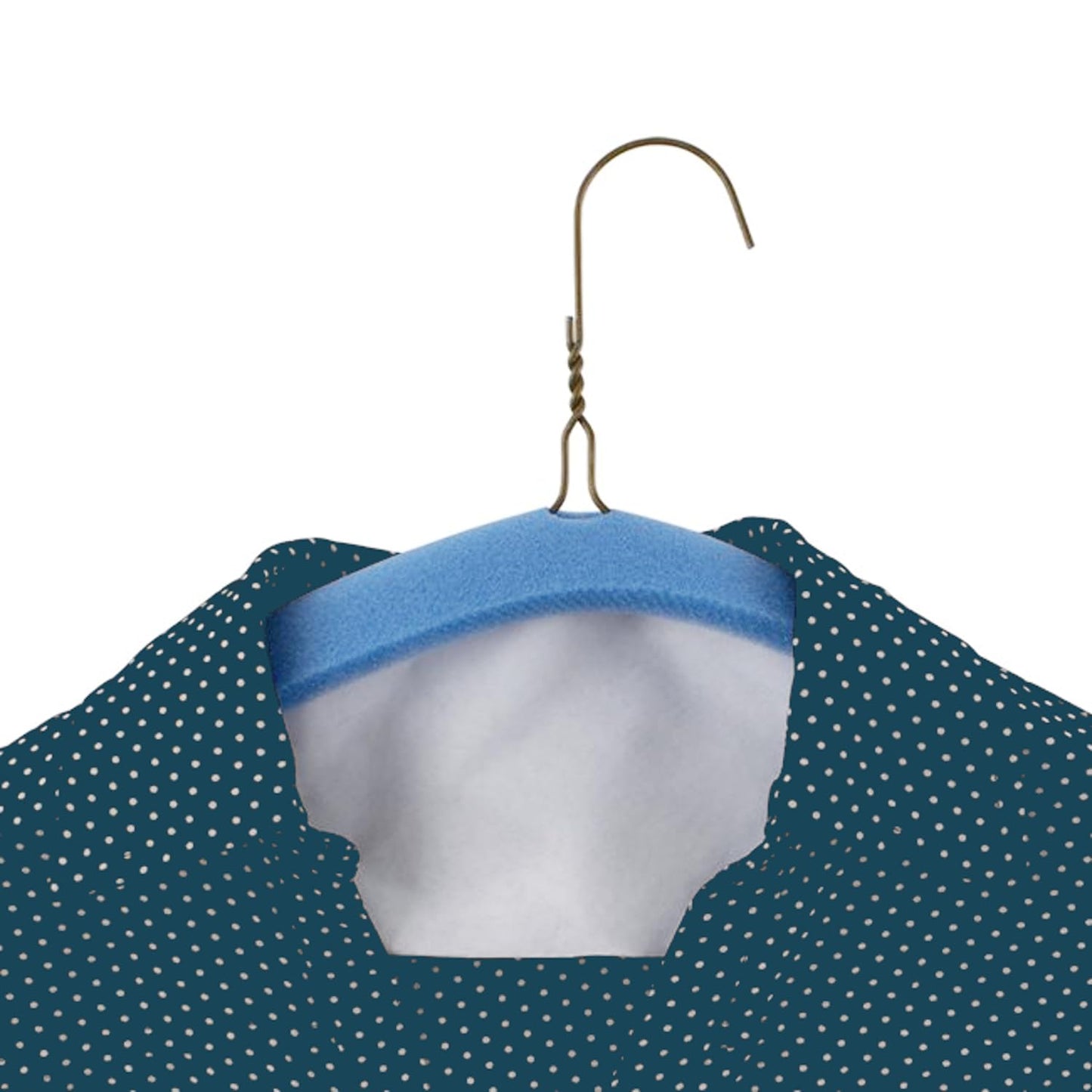 Foam Hanger Covers, Extra Thick, 3/8" Sweaters, Suit Jackets, Coats, Blazers, Silk Blouses, Shirts, Delicates & Dresses, Designed for Thin Wire or Felt Hangers, Closet Organizer