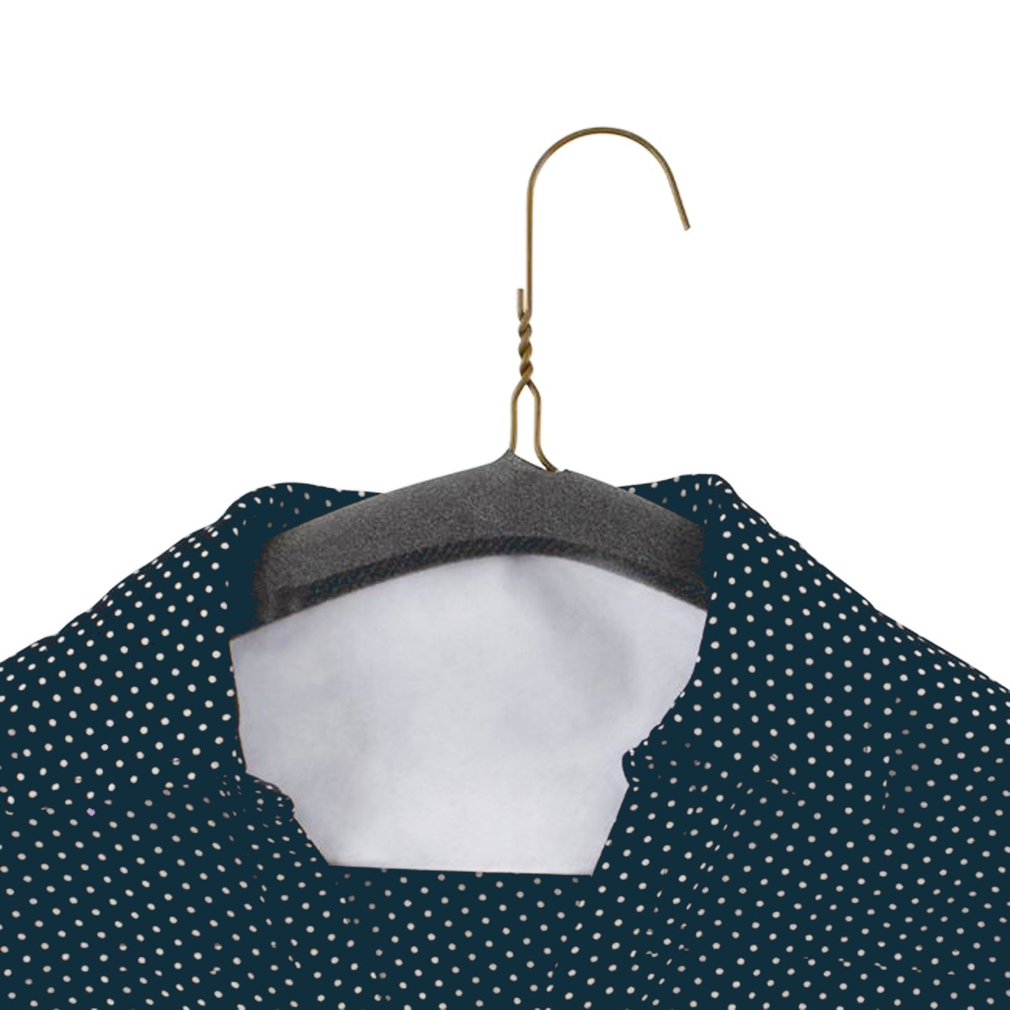 Foam Hanger Covers, Extra Thick, 3/8" Sweaters, Suit Jackets, Coats, Blazers, Silk Blouses, Shirts, Delicates & Dresses, Designed for Thin Wire or Felt Hangers, Closet Organizer